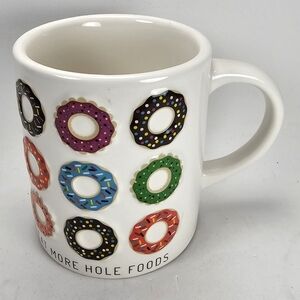 'Eat More Hole Foods' Donut Mug